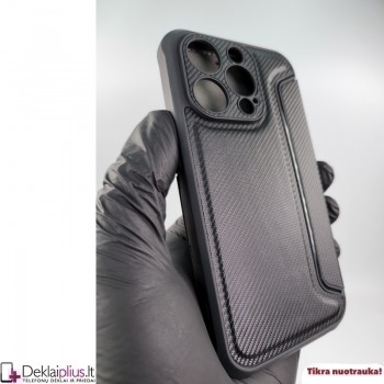 Atverčiamas smūgiams atsparus dėklas - juodas (Apple Iphone 14 Pro) Atverčiamas smūgiams atsparus dėklas - juodas (Apple Iphone 14 Pro)